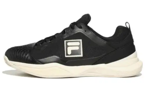 FILA 5 Types To Choose Speed Serve T9 Low top Tennis Shoes Unisex Black White Korean Style