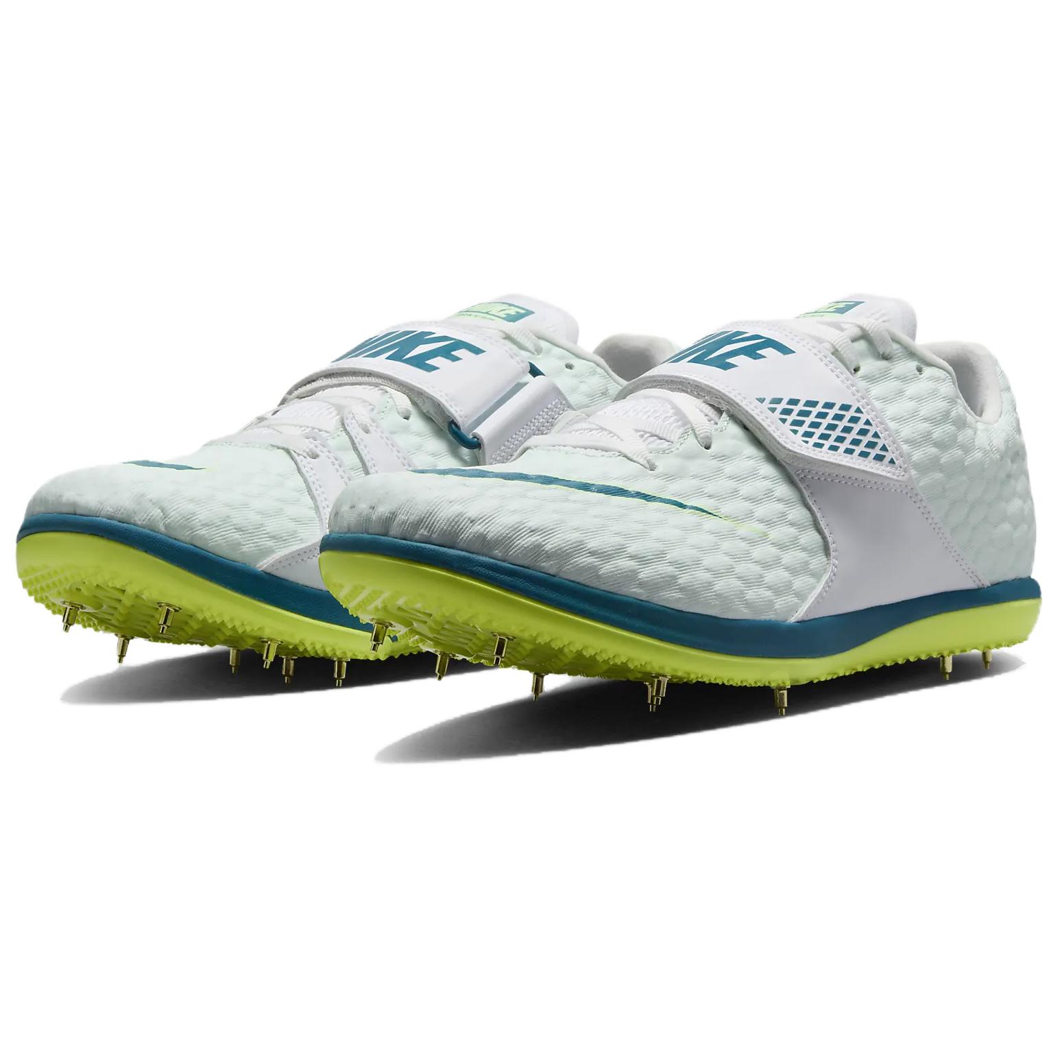 Nike High Jump Elite White Barely Green Vapor Green Bright Spruce