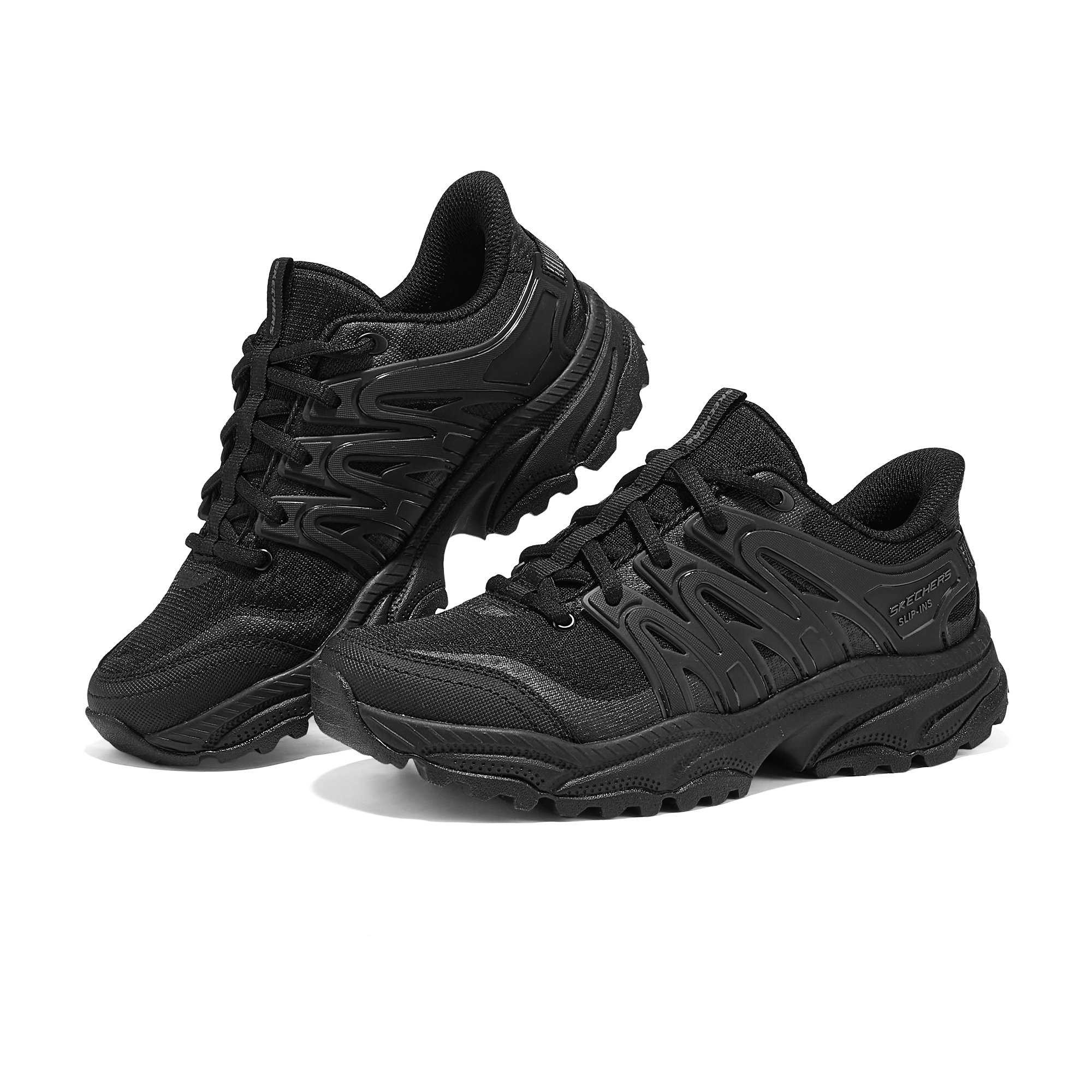 Skechers Abrasion Resistant Low top Mountaineering Hiking Shoes Women’s Black