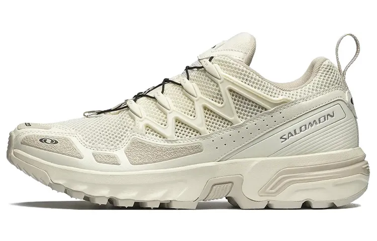 SALOMON ACS + OG Slip Resistant Fabric Low top Outdoor Shoes Unisex White