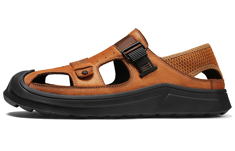 Мужские сандалии Jeep Sandal (желто-коричневые)