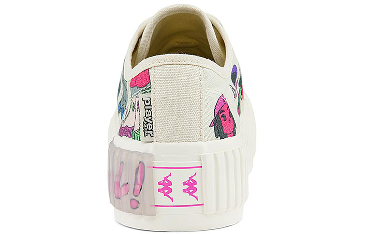 Kappa Player Collection Zhao Diyu Collaboration Casual Wear resistant And Lightweight Low top Canvas Shoes Women's