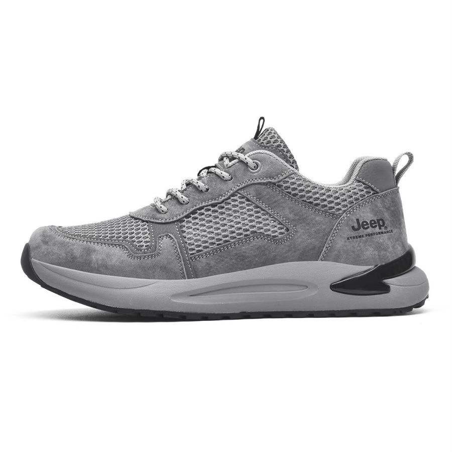 Jeep Mountaineering & Hiking Shoes Men’s Low Top Gray/Sand/Black
