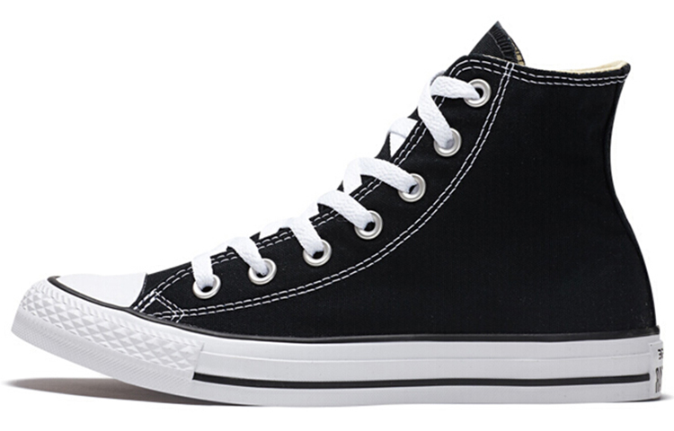 Converse All Star Chuck Taylor Core классический Эвергрин стиль Износостойкий высокий кеды мужские и женские фасон унисекс черный