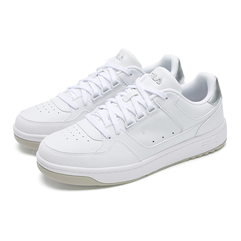 FILA TARGA 1+ Round Shield Shoes Breathable And Lightweight Low top Tennis Shoes Women’s FILA White