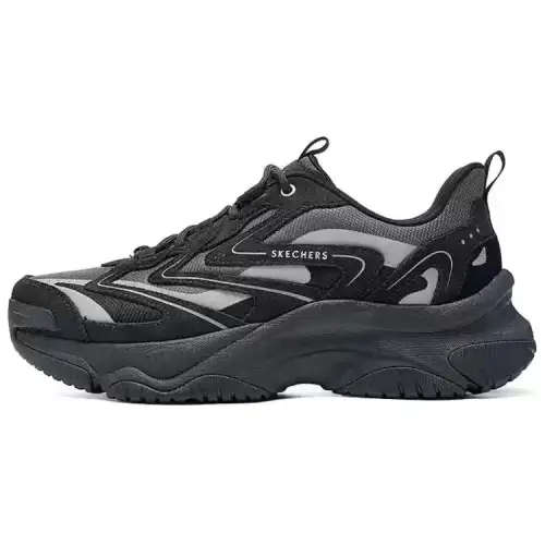 Skechers Low top Chunky Sneakers Men's Black Gray