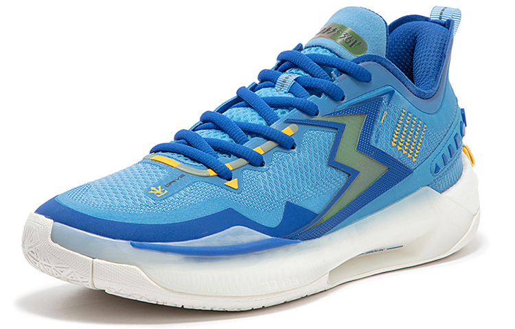 361° BIG3 5.0 Quick PRO Basketball Shoes Men’s Low Top University Blue/Numbers Blue