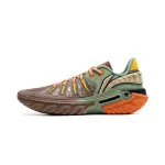 Li Ning Jie Ao 2 Low top Outdoor Basketball Shoes Men's Brown Green