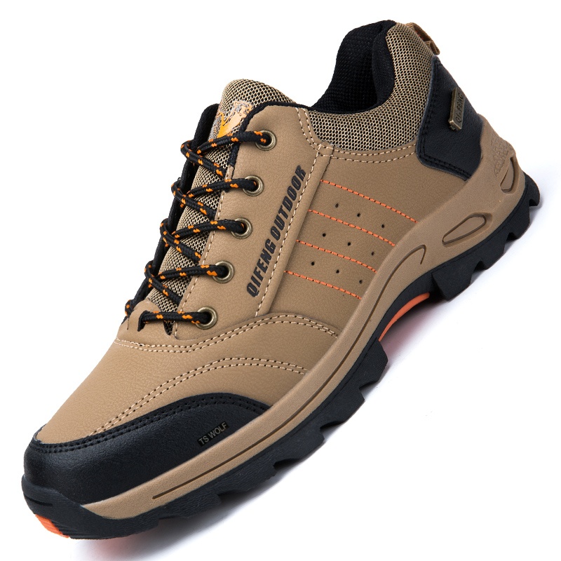 TANSENLANG Low top Mountaineering Shoes Unisex Camel