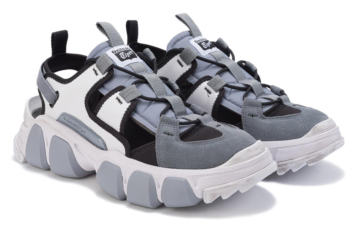 Сандалии Onitsuka Tiger Dentigre Cage (серые) — фото 3