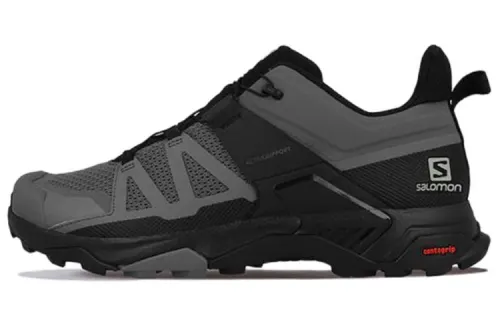 SALOMON X Ultra 4 Mountaineering & Hiking Shoes Men's Low Top Black/Gray