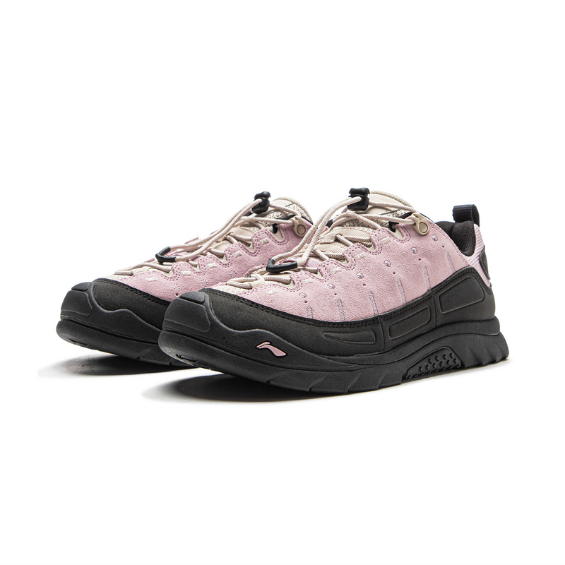 Li Ning Outdoor CF Tracing, Forest Grace SE Low top Outdoor Hiking Shoes Unisex Pink