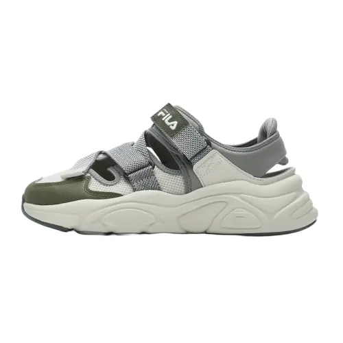 FILA MARS SANDAL Breathable Height Increasing Abrasion Resistant Rebound Beach Sandals Men's Sky Gray