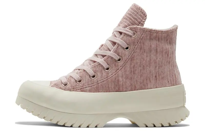Chuck Taylor All Star Converse Lugged 2.0 High 'Striped Knit - Stone Mauve'