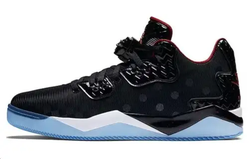 Jordan Spike Forty Low Polka Dots And Checkerboard Black