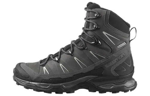 SALOMON X Ultra Trek Gore Te Abrasion Resistant High top Hiking Shoes Women's Black