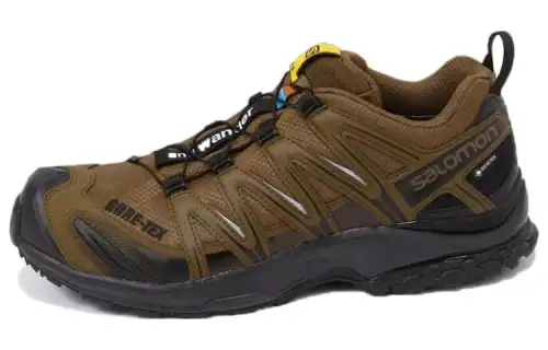 And Wander x SALOMON XA PRO 3D Slip Resistant Slip Resistant Low top Outdoor Shoes Men's Brown