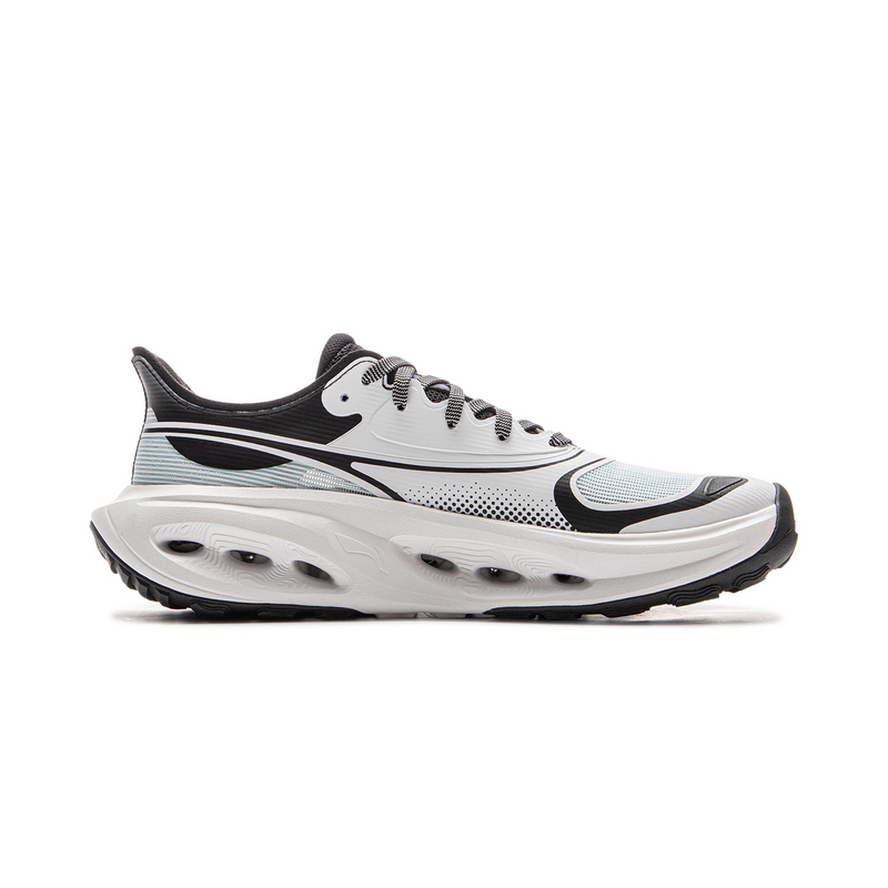 Li Ning Outdoor CF Tracing, Hongyou Low top Hiking Shoes Unisex Black White