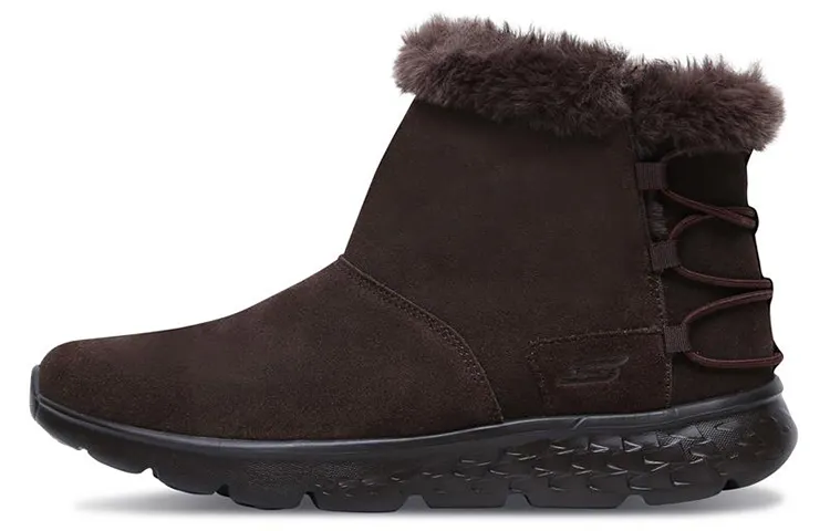 Skechers Snow Boots Women's Low Top Dark Coffee