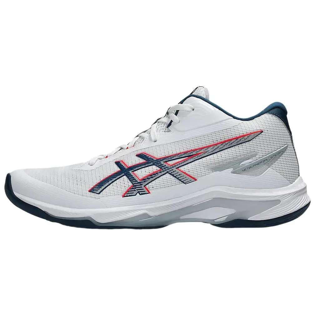 ASICS Netburner Ballistic Ff Mt 4 White Mako Blue