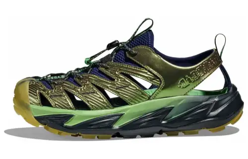 Brain Dead x HOKA ONE ONE Hopara series Hopara comfortable breathable and wear-resistant beach sandals men's green