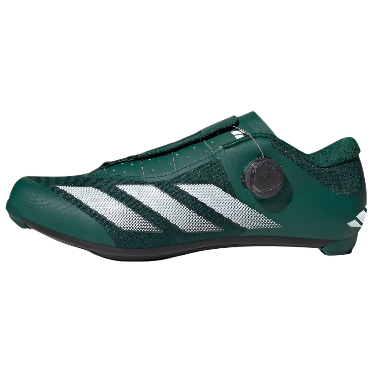 Adidas TEMPO 3 STRIPES Abrasion Resistant Abrasion Resistant Low top Cycling Shoes Unisex Black Green