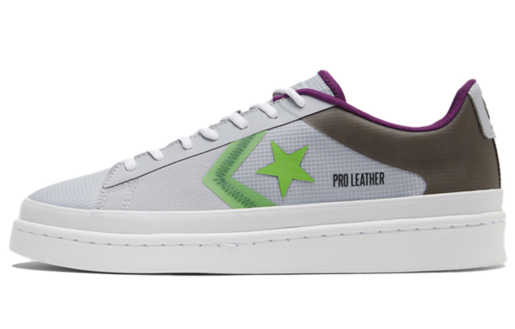 Кроссовки Converse Cons Pro Leather (серо-синие) — Серый / синий — фото 1