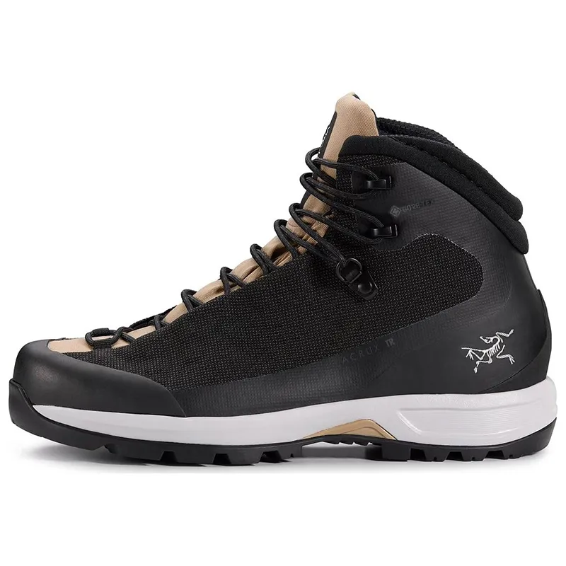 Arc'teryx ACRUX TR Cushioning, Wear Resistant High top Hiking Shoes Unisex Black Khaki