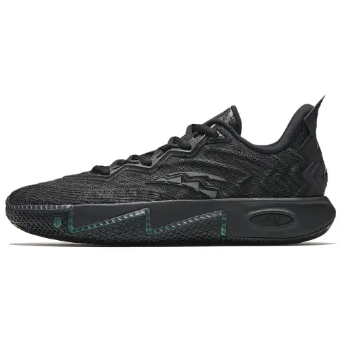 ANTA KAI 2 Basketball Shoes Men's Low Top Black