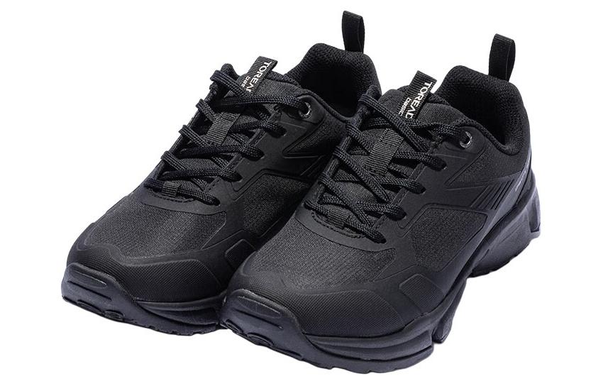 TOREAD Slip Resistant Abrasion Resistant Low top Mountaineering & Hiking Shoes Women’s Black Gray