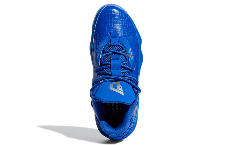 Мужские кроссовки adidas D lillard 7 GCA (синие) — Синий — фото 5