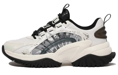 Anta Variety Training Collection Cushioning Anti-Slip And Wear-Resistant Low-Top Training Shoes Women's White Black