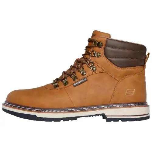Skechers Relaxed Fit Ankle Boots Men's Brown