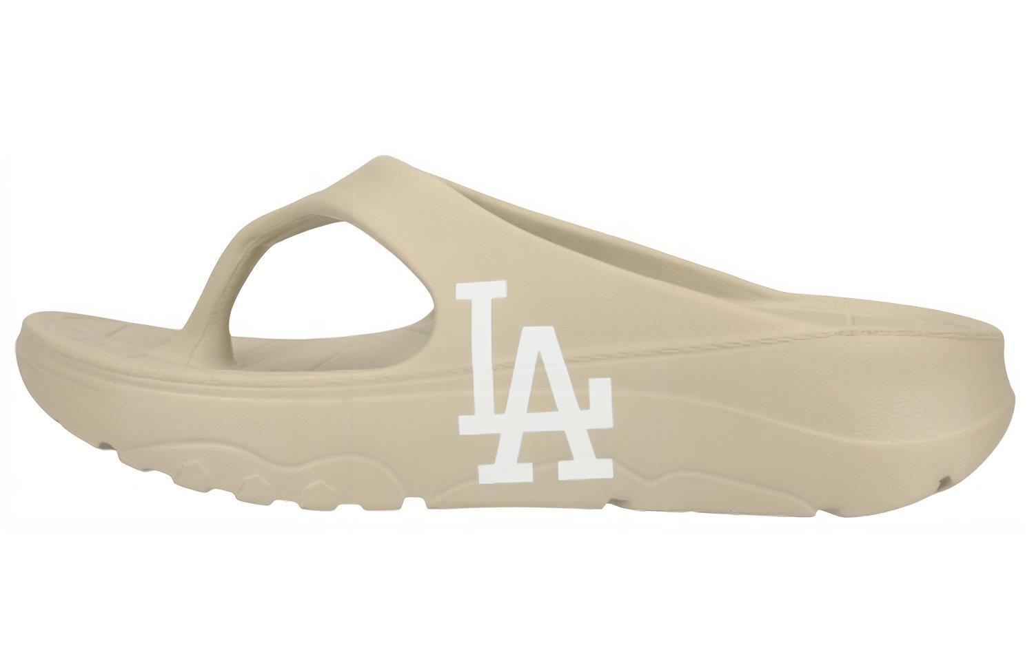 Шлепанцы MLB MLB Slipper Chunky LA Dodgers (бежевые)