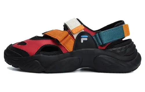 FILA FUSION Conch Sandals ''Black Multi