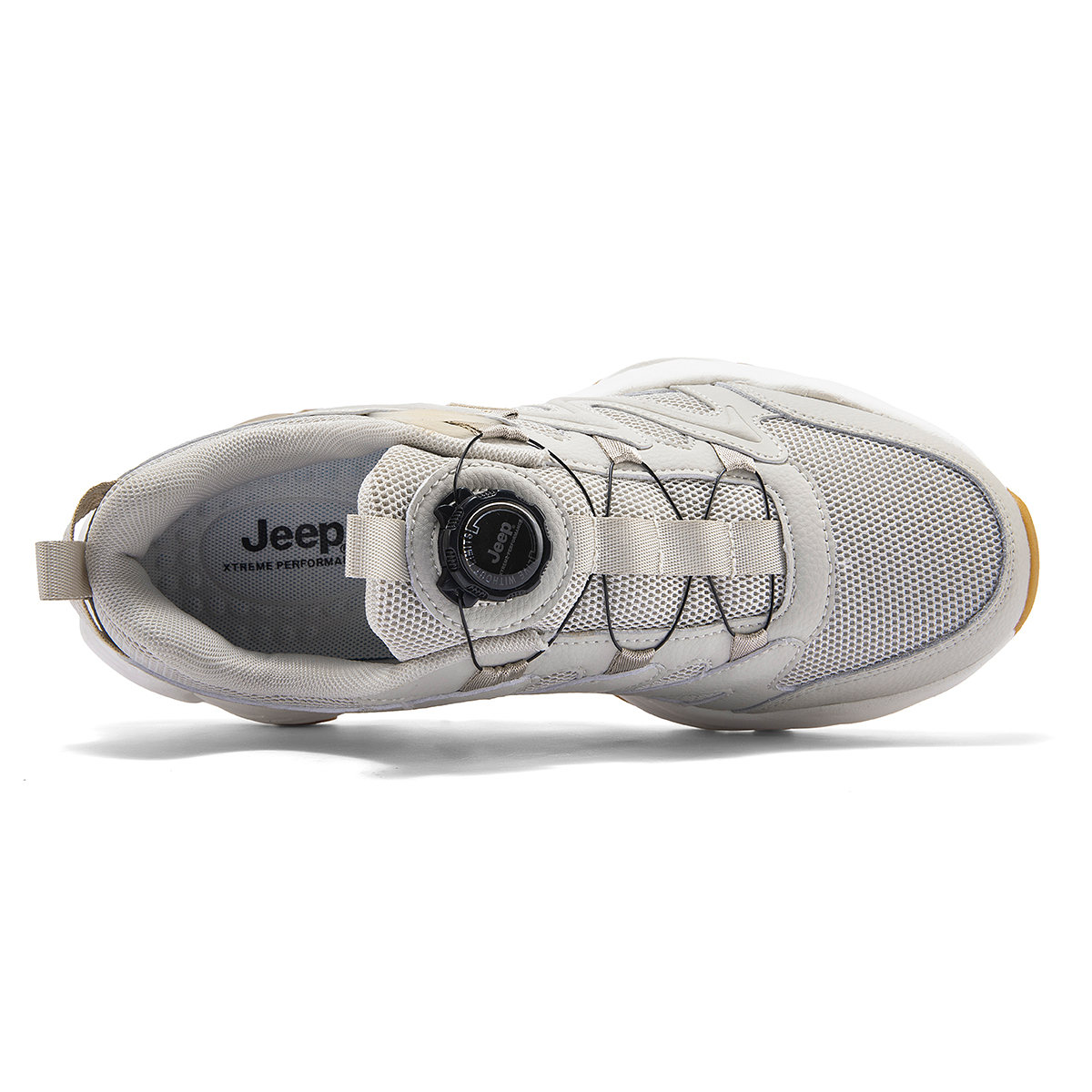 Jeep Retro Sports Low top Hiking Shoes Men’s Beige