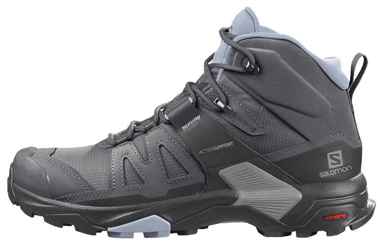 SALOMON X Ultra 4 Waterproof Mid top Mountaineering Shoes Women's Black