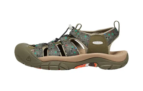 Keen Newport Retro Fabric River Trekking Shoes Men's Printed Pattern Jasper