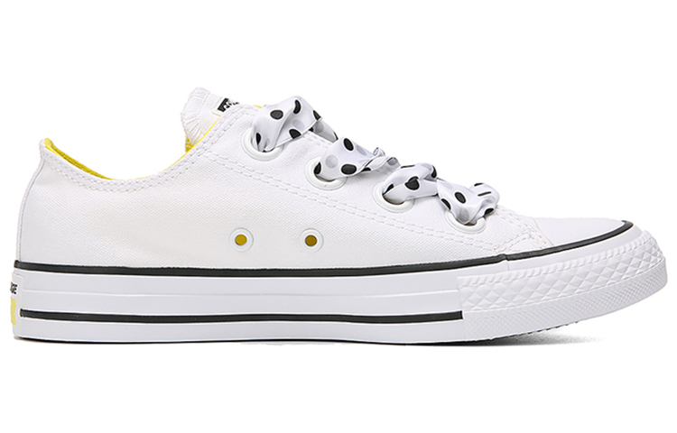 Женские кеды Converse Chuck Taylor All Star Big Eyelets Low (белые) — Белый — фото 2