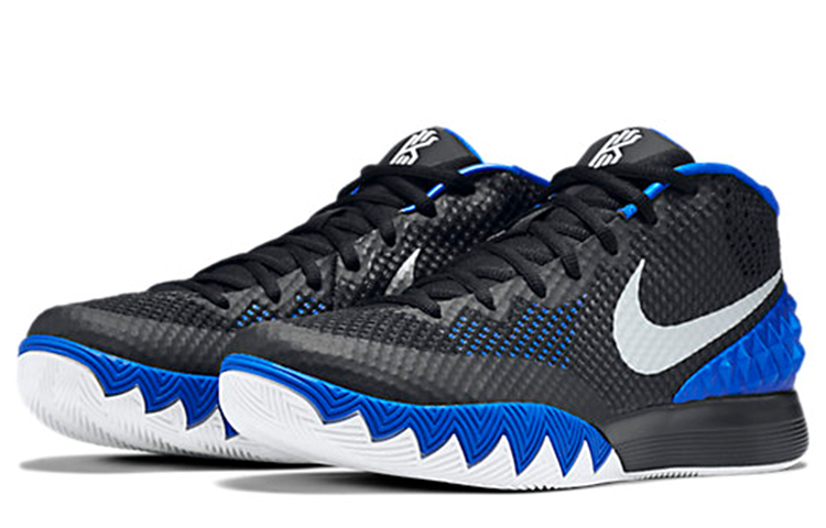 Мужские кроссовки Nike Kyrie 1 (сине-черный) — Синий / чёрный — фото 3