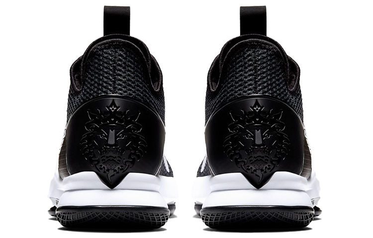 Мужские кроссовки Nike Witness 4 Lebron EP (черно-белые) — Чёрныйбелый — фото 4