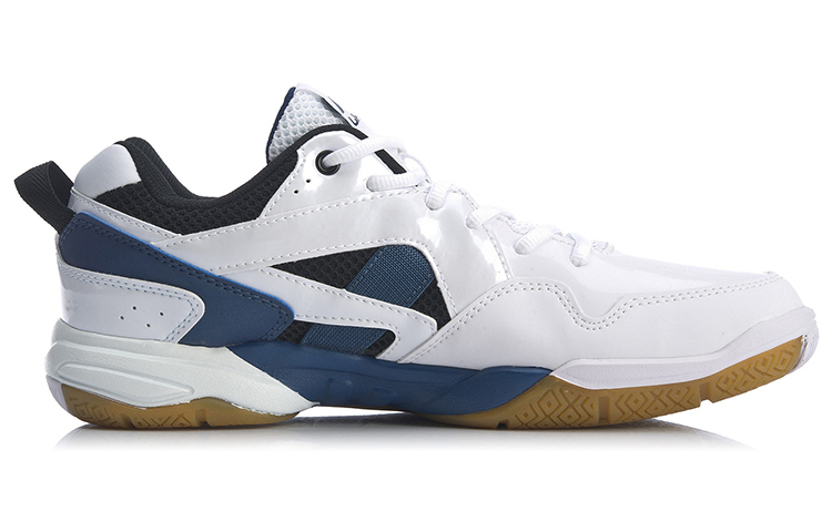 Li Ning Low top Badminton Shoes Men’s White Blue