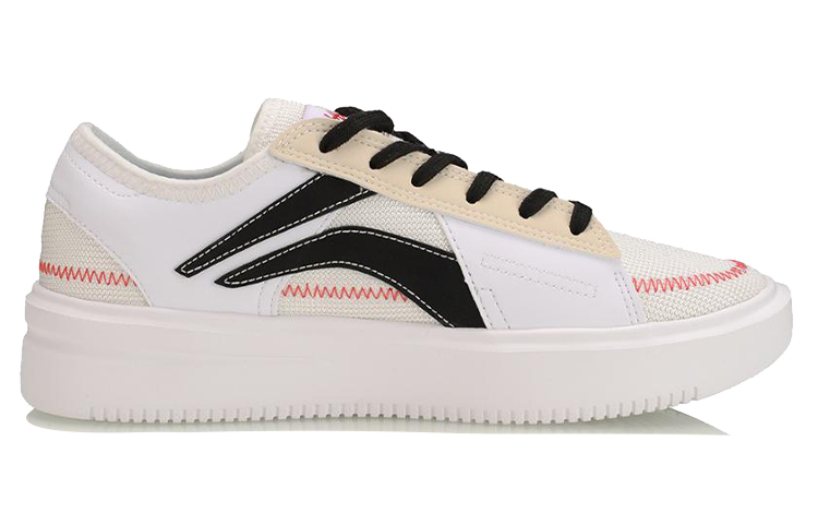 Li Ning Badfive The Rebel Casual Low top Basketball Shoes Women’s White Apricot
