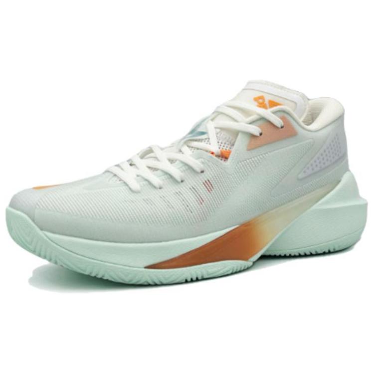PEAK Lightning 10 Abrasion Resistant Breathable Abrasion Resistant Breathable Low top Basketball Shoes Men’s Cyan