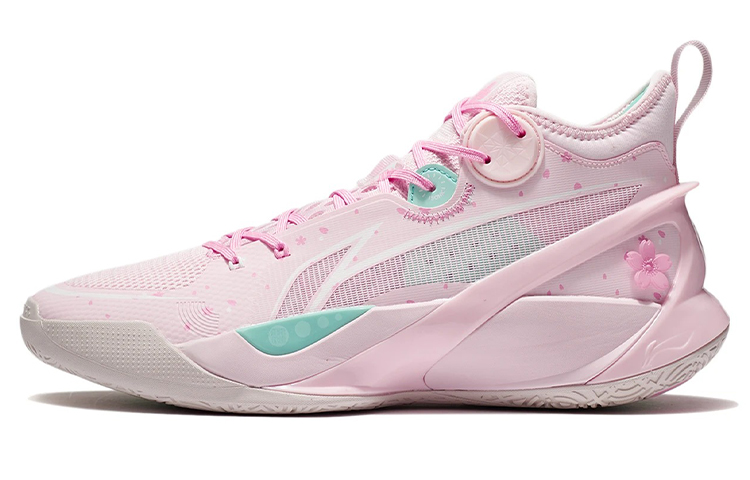 Li Ning SONIC 10 V1 Textile, Synthetic Leather, TPU Cushioning Slip Resistant Abrasion Resistant Coverage Support