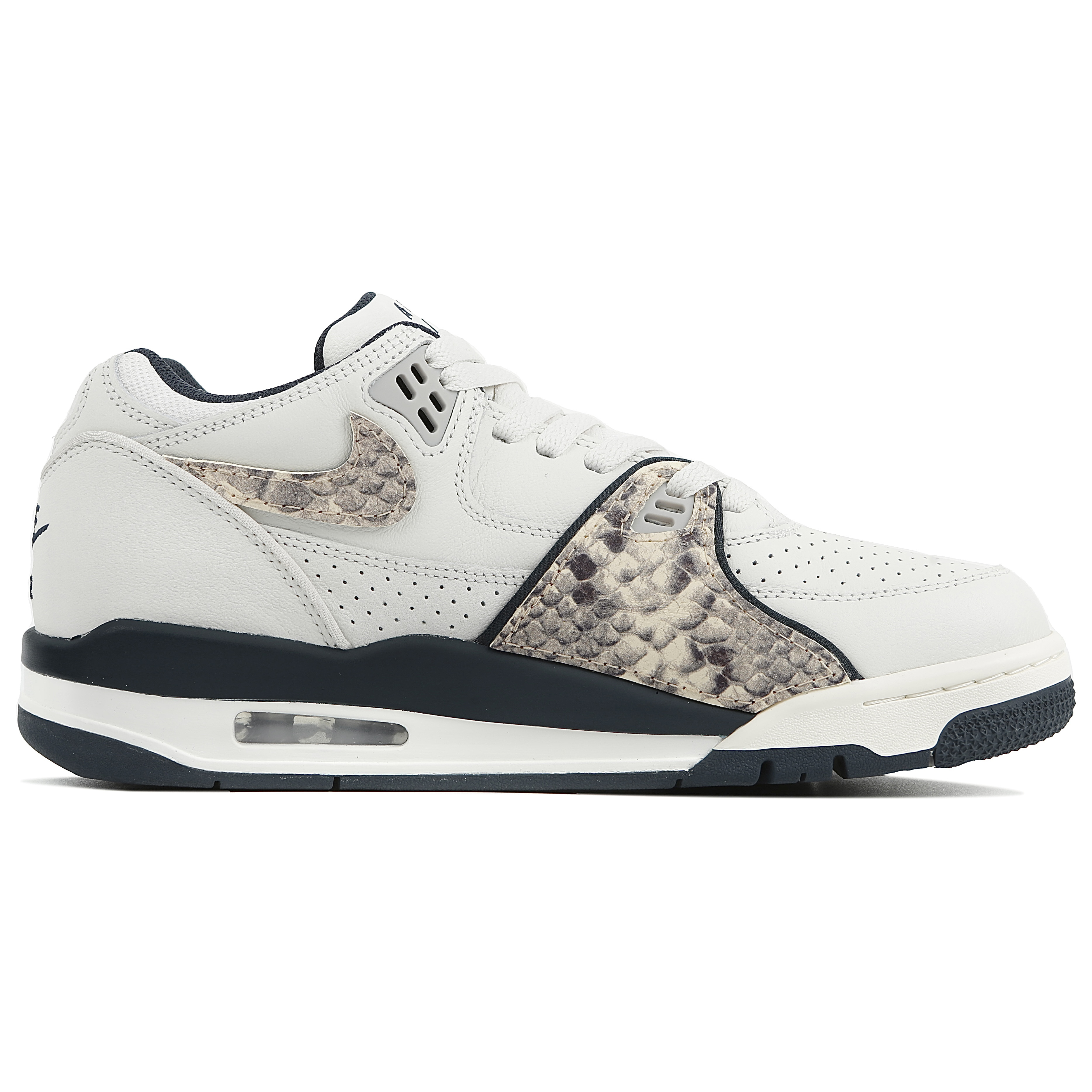 Nike Air Flight 89 Abrasion Resistant Slip Resistant Low top Vintage Basketball Shoes Men’s Gray