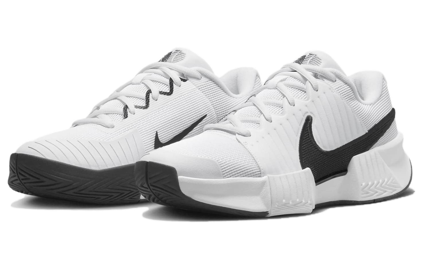 Nike GP Challenge Pro Abrasion Resistant Support Low top Tennis Shoes Women’s White Black