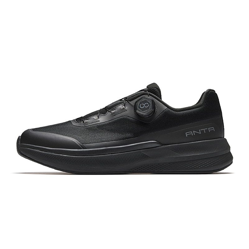 Anta Shen Xing 12Pro City Commuting Cushioning Breathable Low top Training Shoes Men’s Basic Black