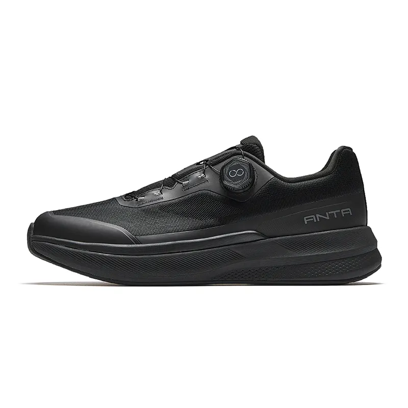 Anta Shen Xing 12Pro City Commuting Cushioning Breathable Low top Training Shoes Men's Basic Black