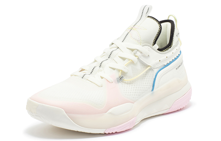 361° Burning Fight 3.0 Basketball Shoes Men’s Low Top Pink